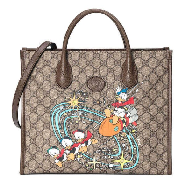 disney x G*u*i donald duck tote bag