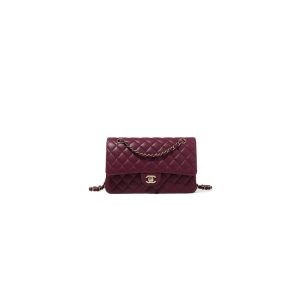 Ch*el tweed medium classic flap bag