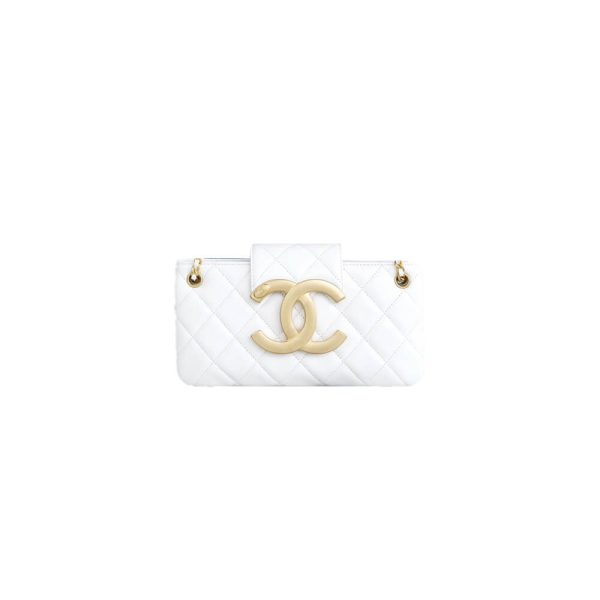 Ch*el baguette bag