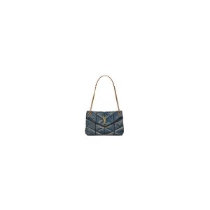 SUNSET MEDIUM CHAIN BAG IN SMOOTH LEATHER