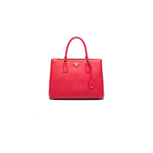 large Pra*a galleria saffiano leather bag